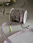 Preview: deko-geschen-band-textil-kariert