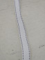 Preview: geschenkband-gewebt-weiss-grau