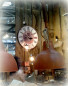 Mobile Preview: Deckenlampe Hängelampe Factory rost braun-kupfer D: 42cm