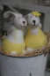 Preview: Filzhase yellow Osterdeko