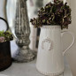 Preview: Krug Vase Lorbeerkranz antique-cream M