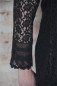 Mobile Preview: Kleid Vintage Baumwollspitze black