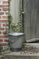 Preview: Vintage Zinkeimer Übertopf Gartendeko