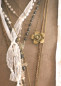 Preview: Kette Flower Halskette Old look Vintage