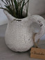 Preview: Country Krug Keramik cream 15cm