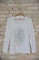 Mobile Preview: T-Shirt CC Baumwolle white petrol