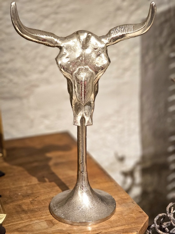 alu-stier-kopf-geweih-deko
