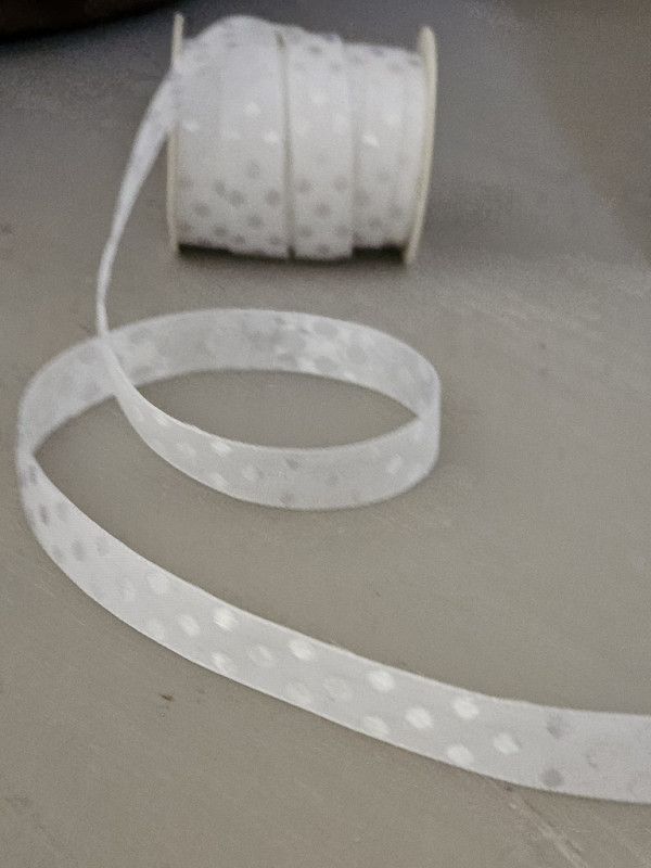 Preview: geschenkband-textil-gewebt-weiss