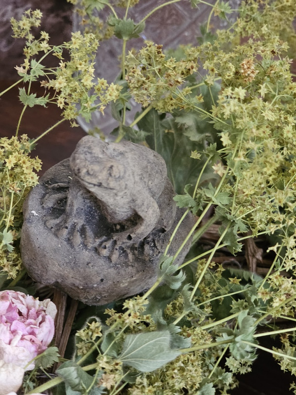 Preview: frosch-garten-deko-steinguss