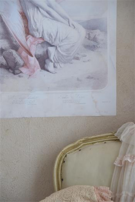 Poster Fallen Angel - rosa 29,5x42