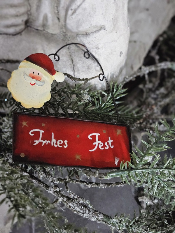 Weihnachtsanhänger Frohes Fest