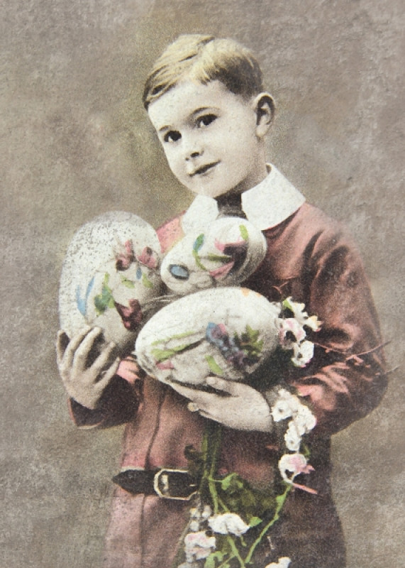 Karte Osterotto Nostalgie Mini