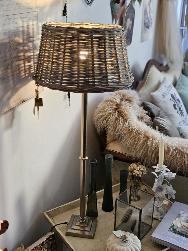 Tischlampe Lampbenschirm Korb