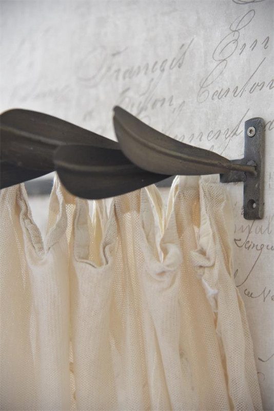 Preview: Betthimmel Bettkrone Metall Vorhangstange JDL