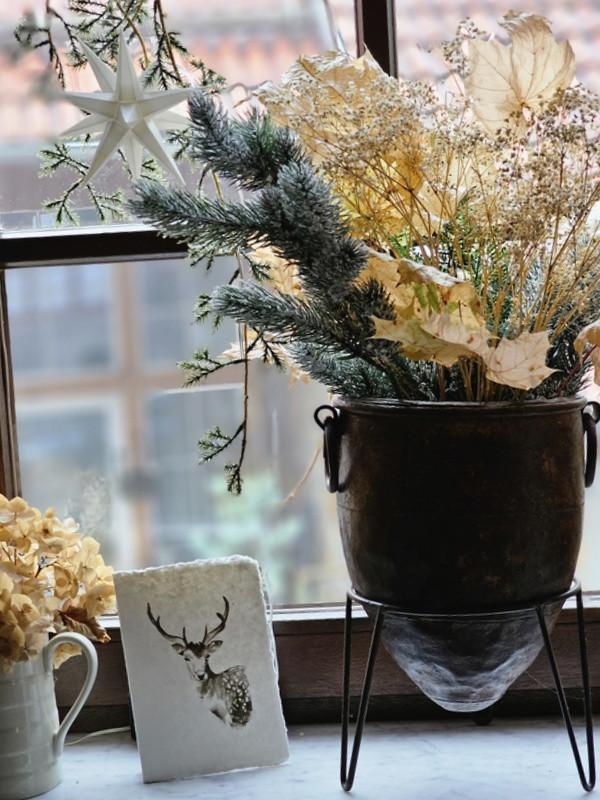 Preview: alte Amphore Vase aus Metall