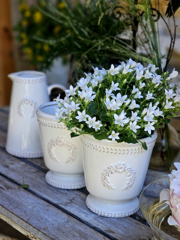 Preview: Blumen Übertopf Lorbeerkranz Serie
