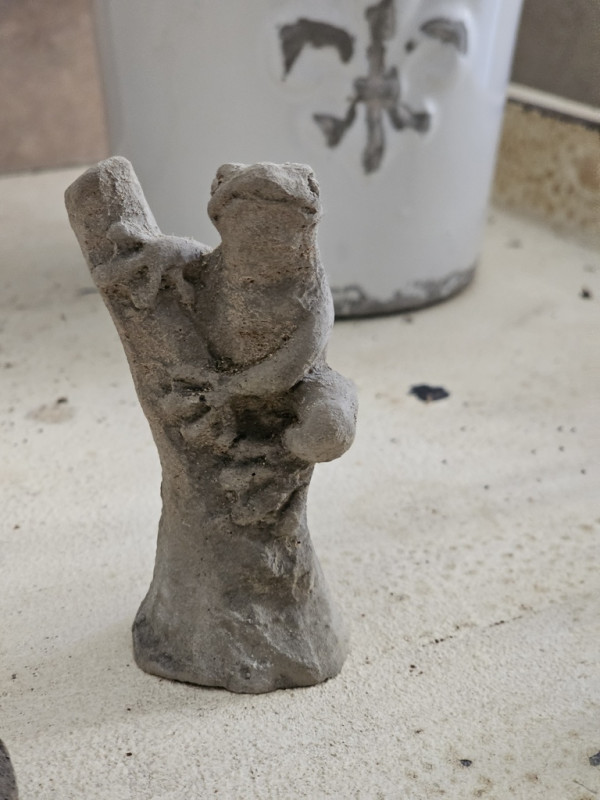 Preview: Frosch mini Steinguss