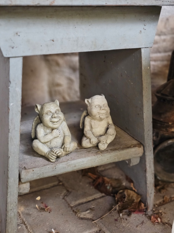 Preview: Charmante Gargoyle-Miniaturfigur