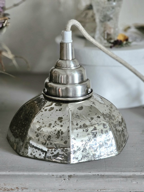 Preview: Hängelampe Bauernsilber