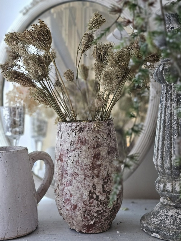 VASE Keramik Country Vintage Charme