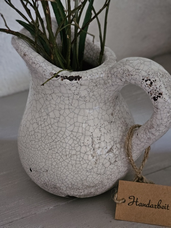 Country Krug Keramik cream 15cm