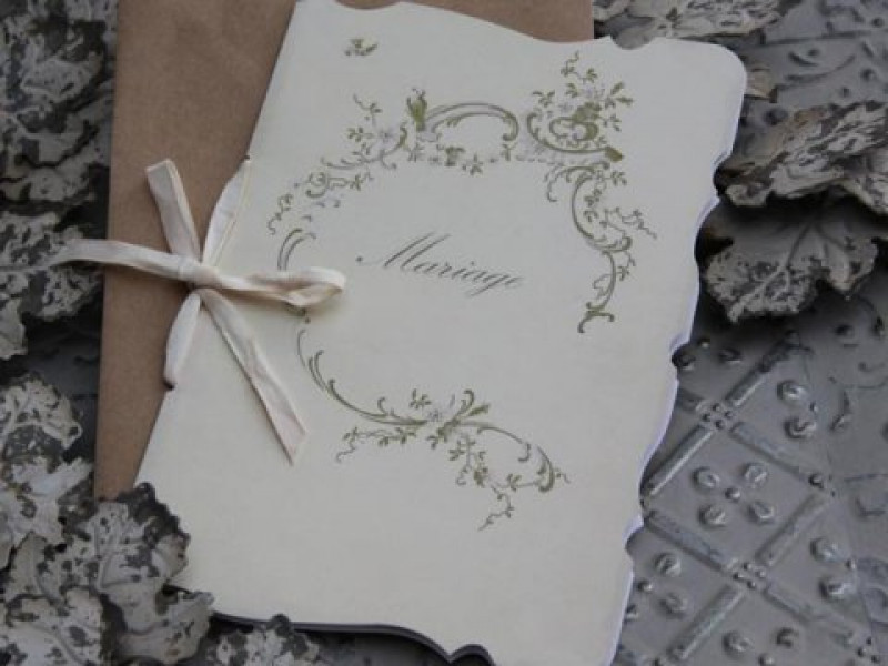 Wedding card - HochzeitsKarte - Nostalgie