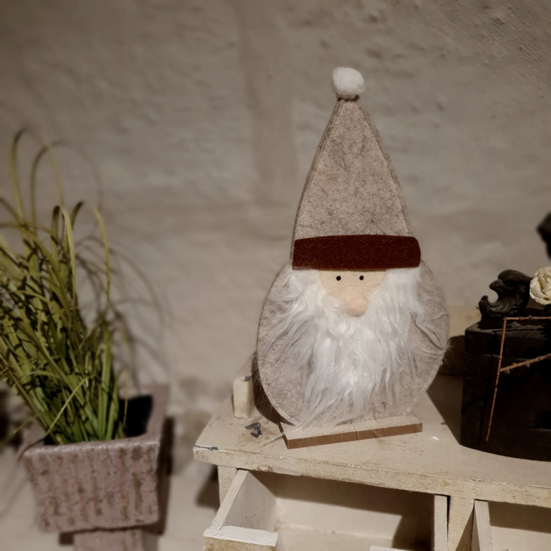 Wichtel Weihnachtsmann Filz