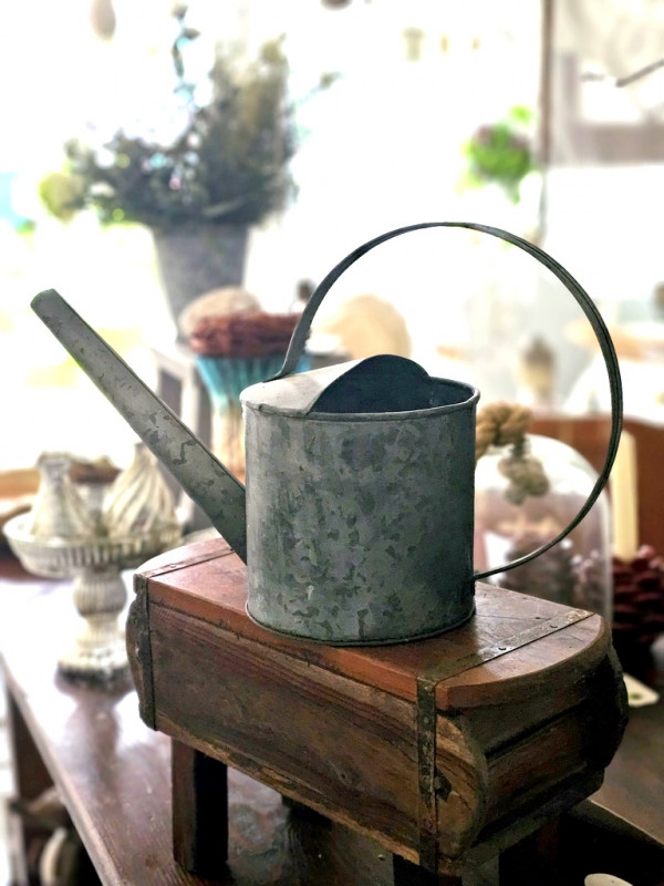 Preview: Gießkanne Metall Zink 1,5 L