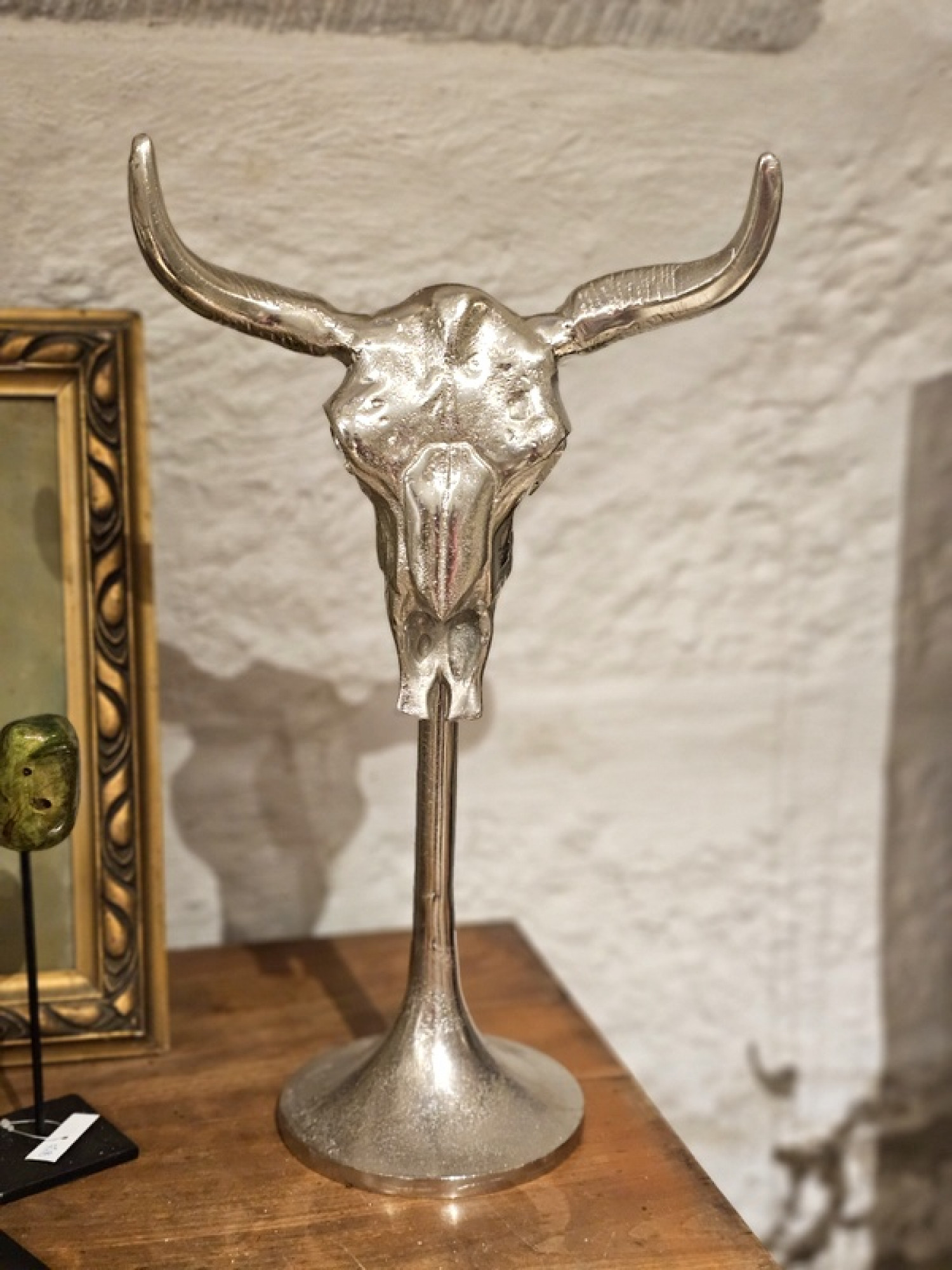 alu-stier-dekor-geweih-silber