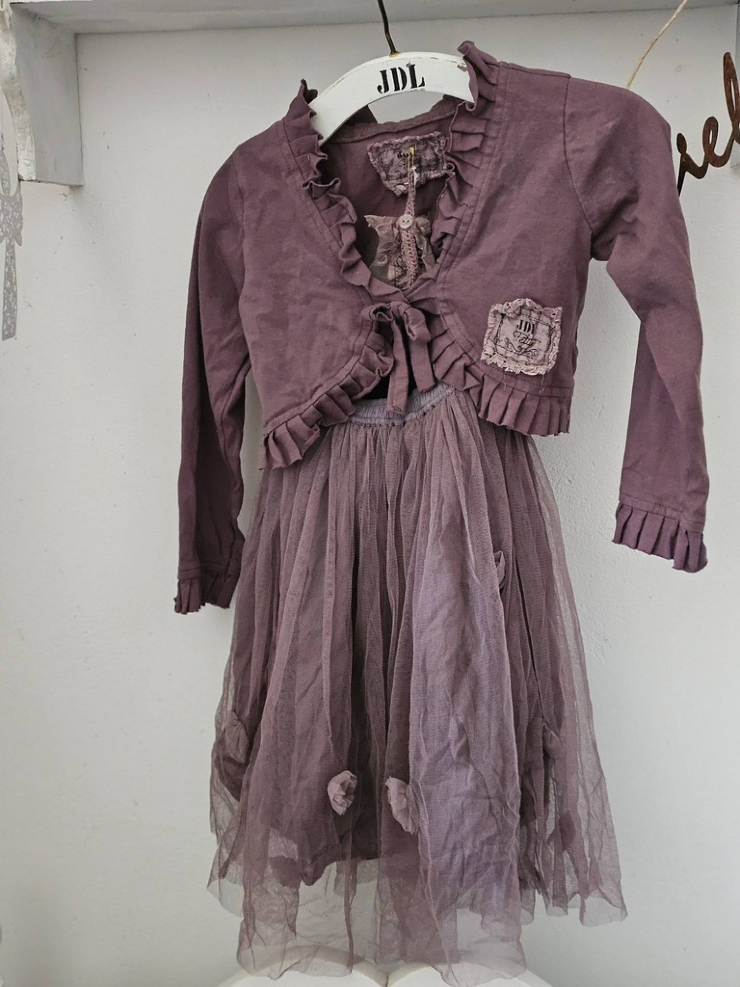 vintage-kinder-bolero-lila-shirt