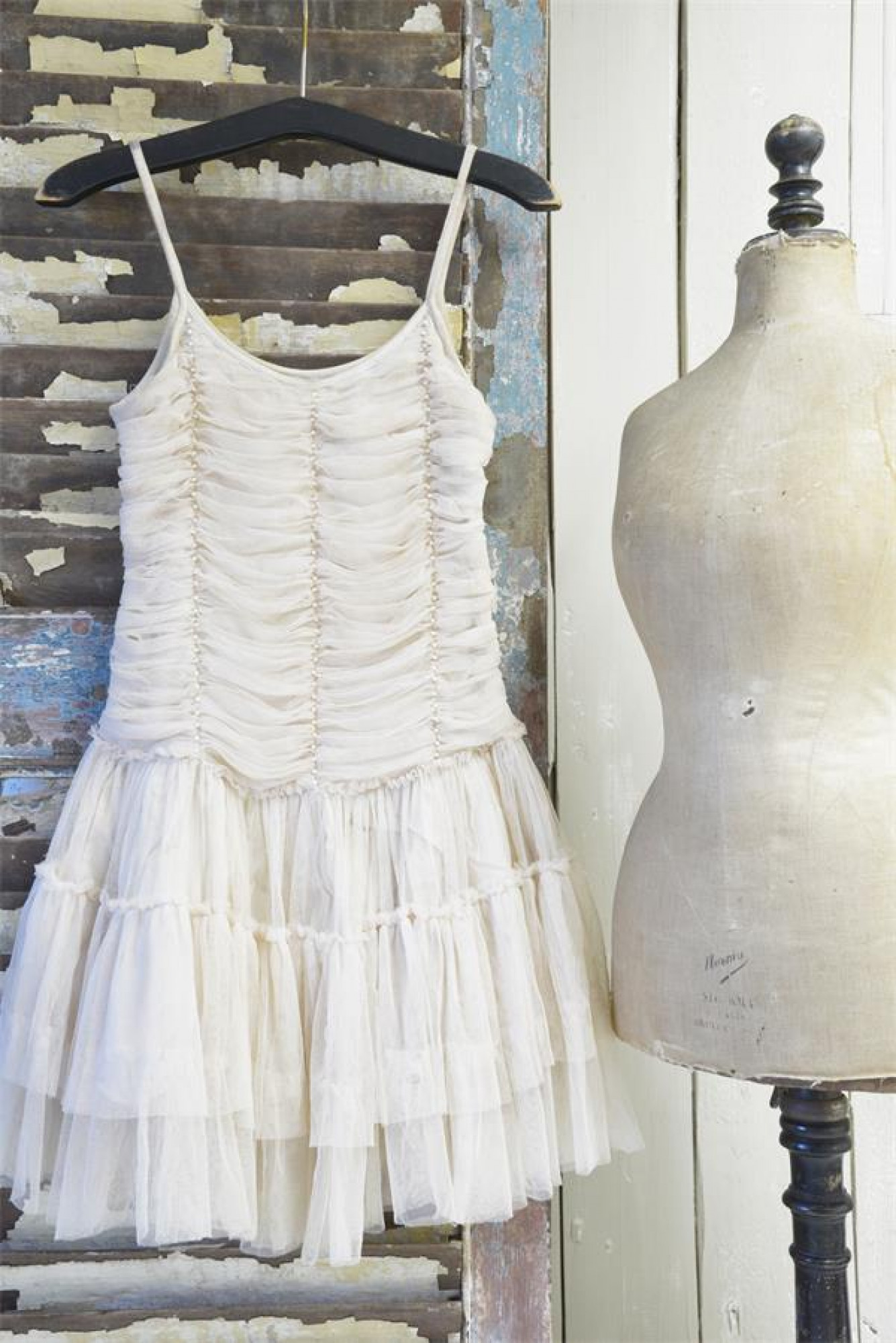Vintage-baumwoll-tuell-kleid-cream