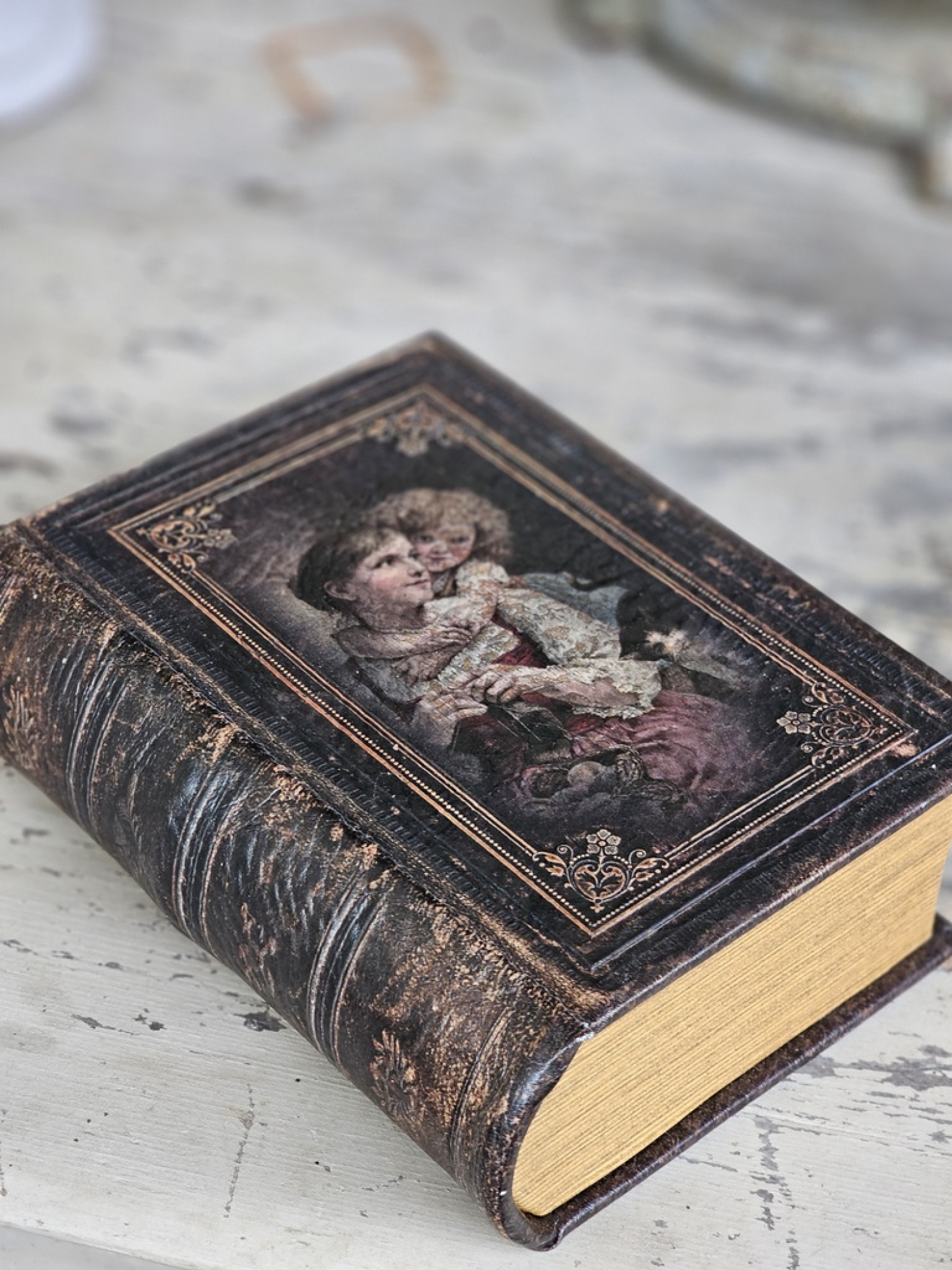 Deko Buch Vintage - big