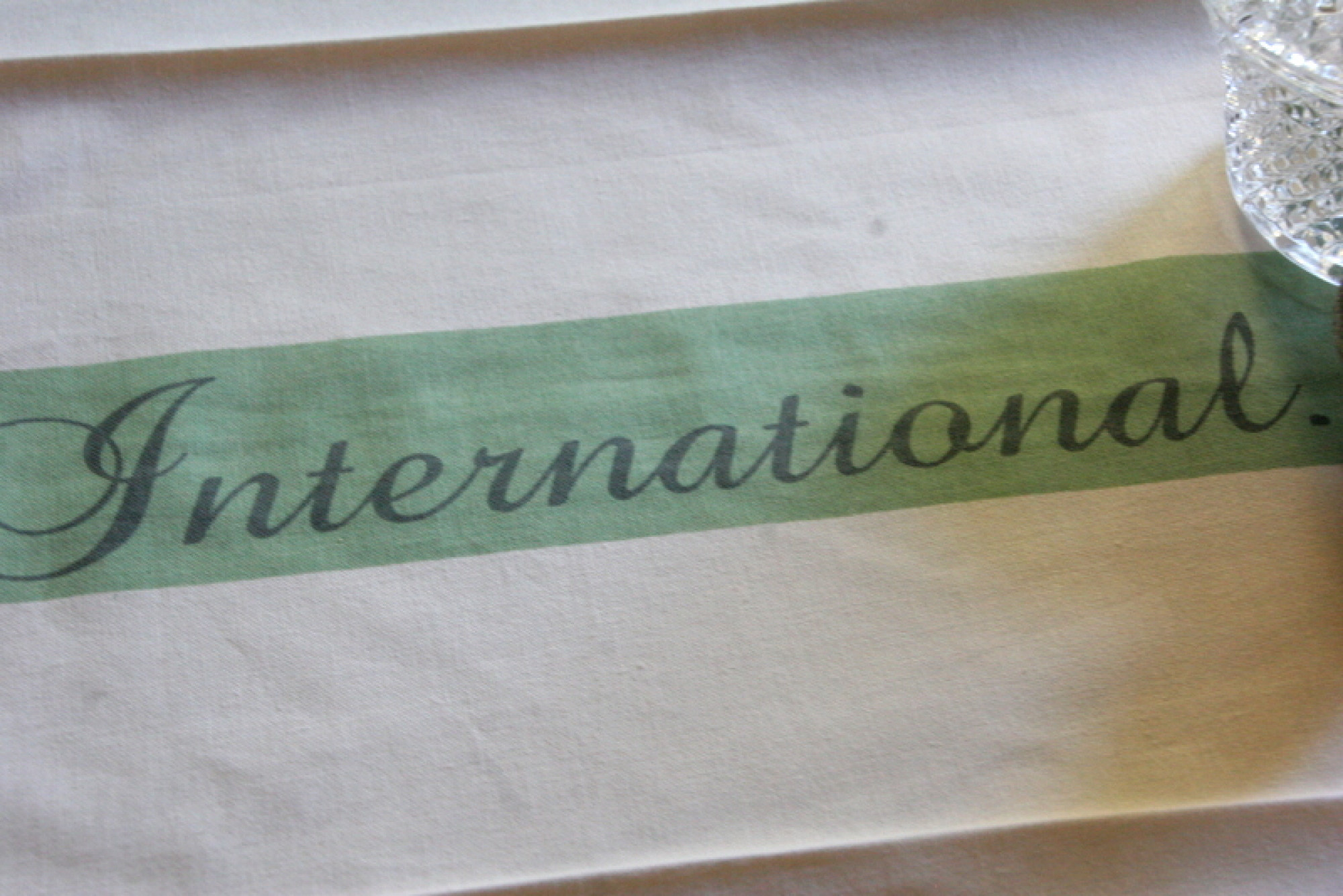 Handtuch Geschirrtuch "INTERNATIONAL"
