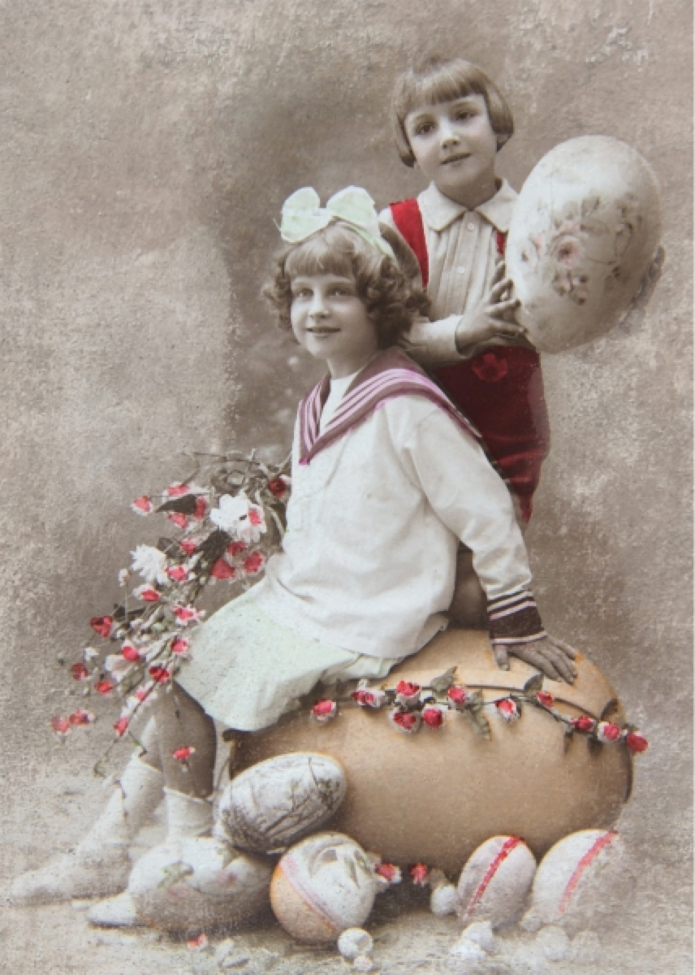 Karte Osterliebe Nostalgie Mini