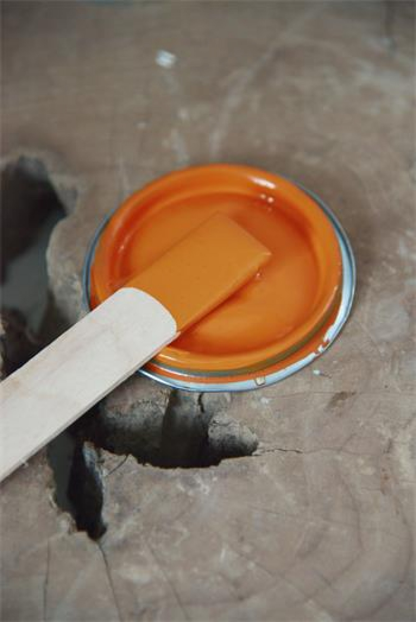 Vintage Möbel Kalkfarbe "Rusty Orange" 700 ml