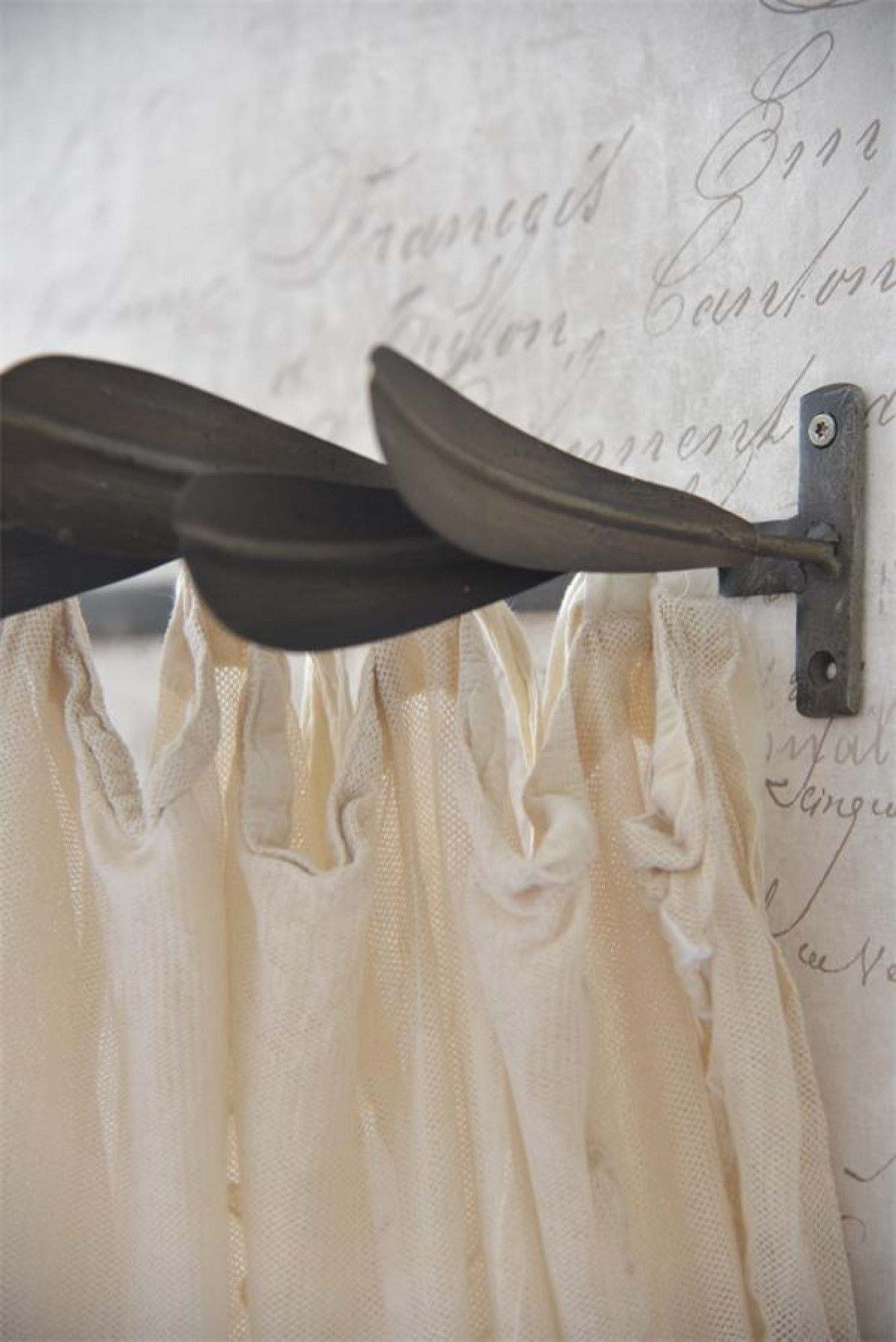 Betthimmel Bettkrone Metall Vorhangstange JDL