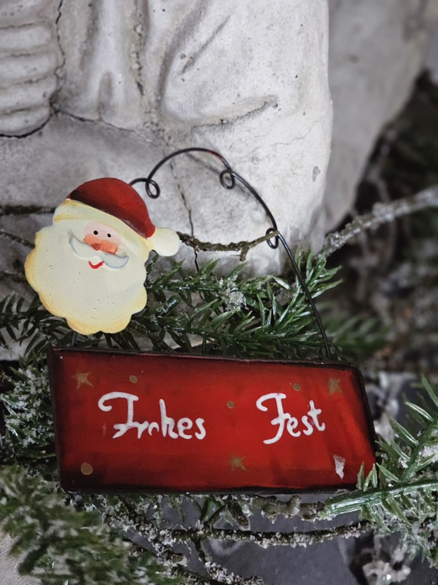 Weihnachtsanhänger Frohes Fest