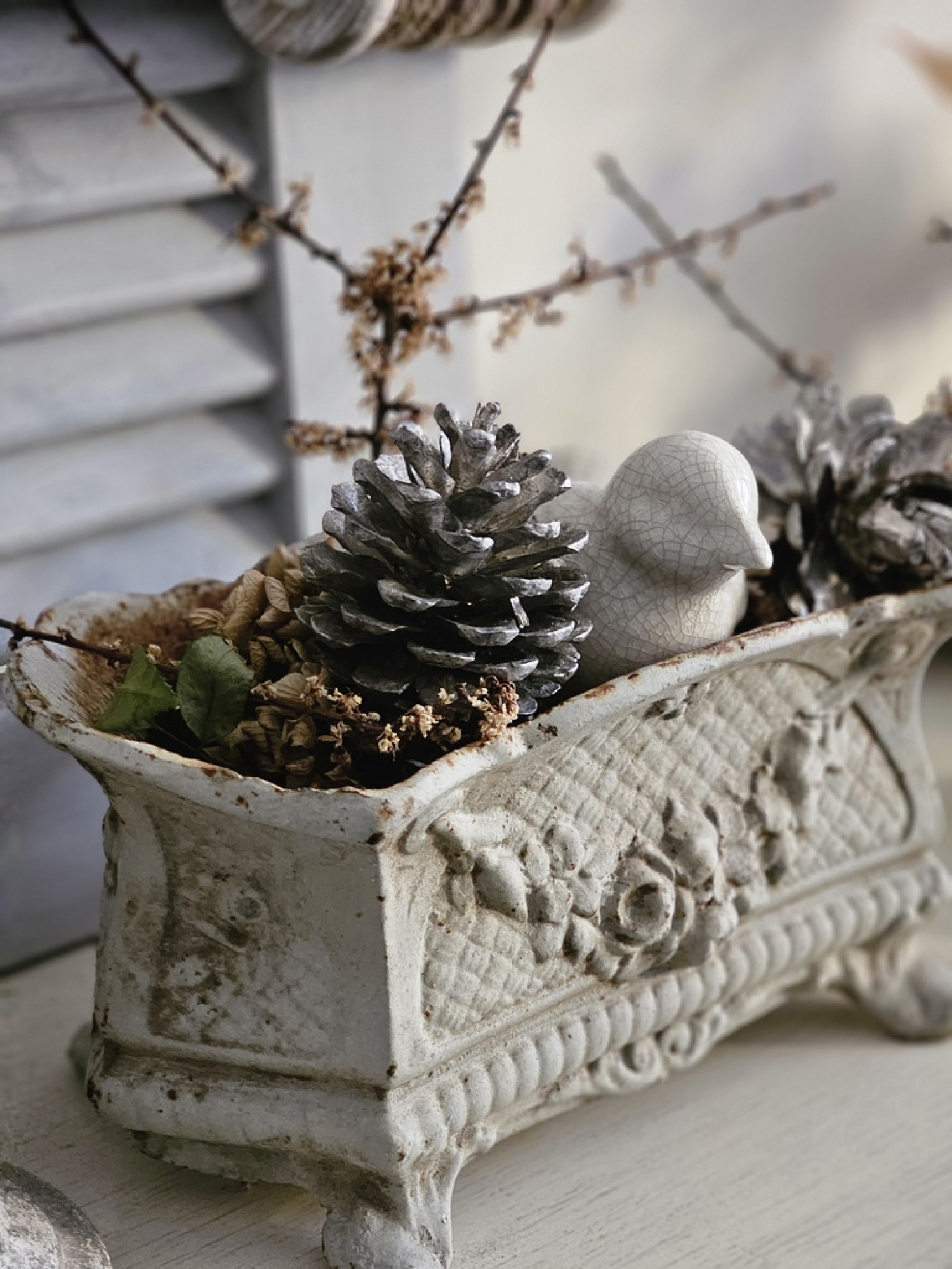 Jardiniere Schale Gusseisen Gartenschale