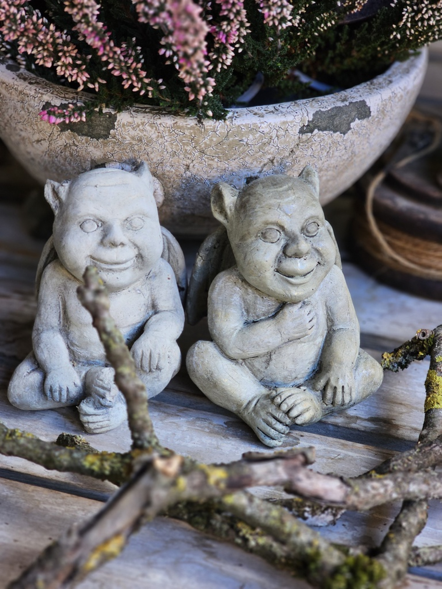 Charmante Gargoyle-Miniaturfigur