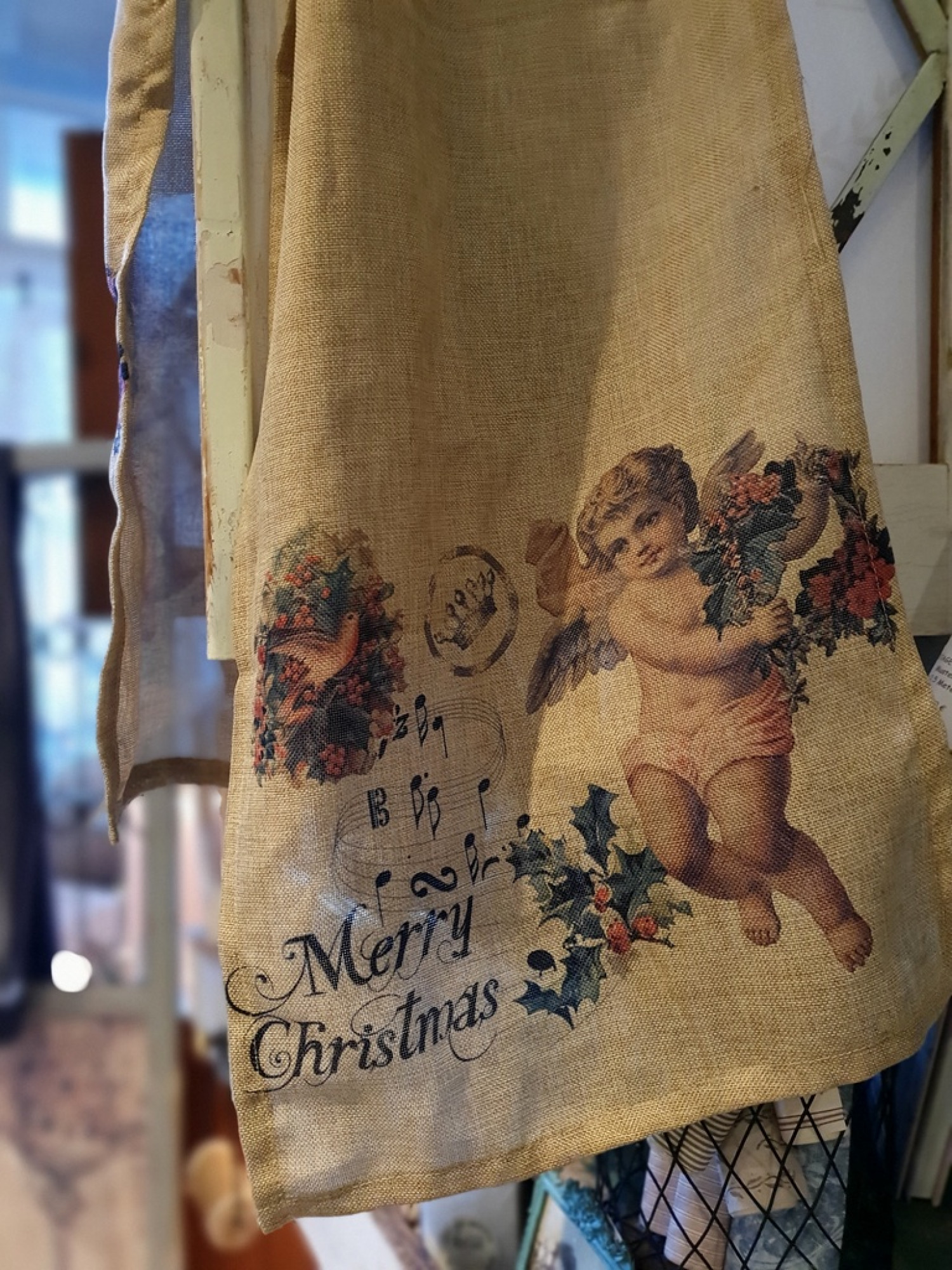 Weihnachtsdeko Läufer Engel