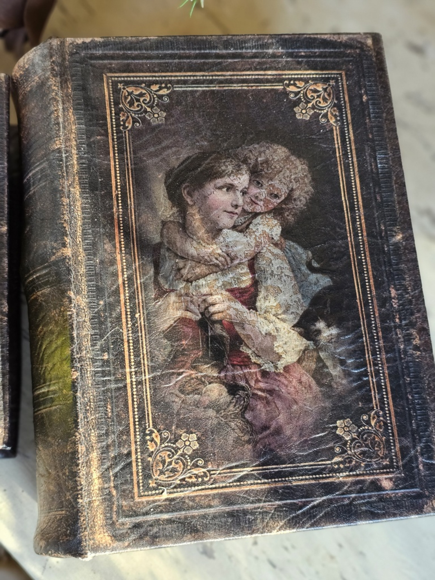 Deko Buch Vintage - big