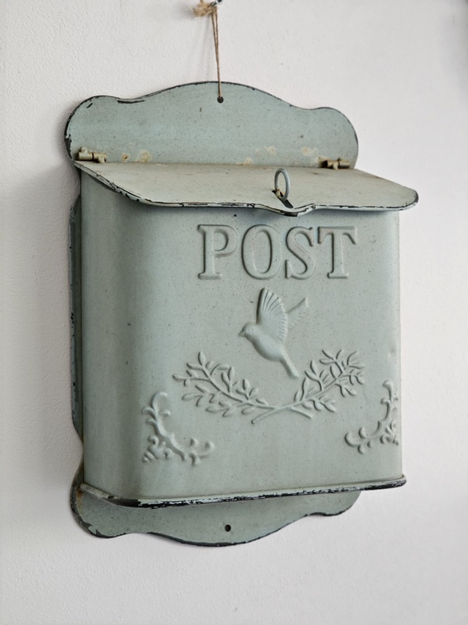 Briefkasten POST Blumenranke