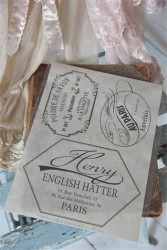 Deko Motive DIY Dokument für Möbel und Schachteln "No.2"