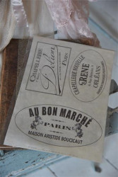 Deko Motive DIY Dokument für Möbel und Schachteln No.6