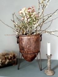 alte Amphore Vase aus Metall