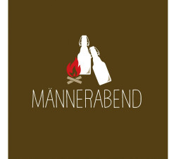 Servietten Männerabend