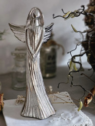 ENGEL Skulptur Deko Aluminium