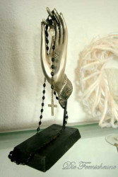 Hand Dekohand Schmuck Ringfinger Antiklook