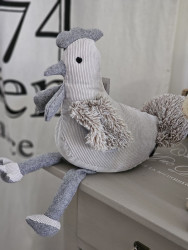 Gockel Friedolin TÜRSTOPPER Landhaus Charme