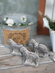Schaf Lamm Vintage ant.silber